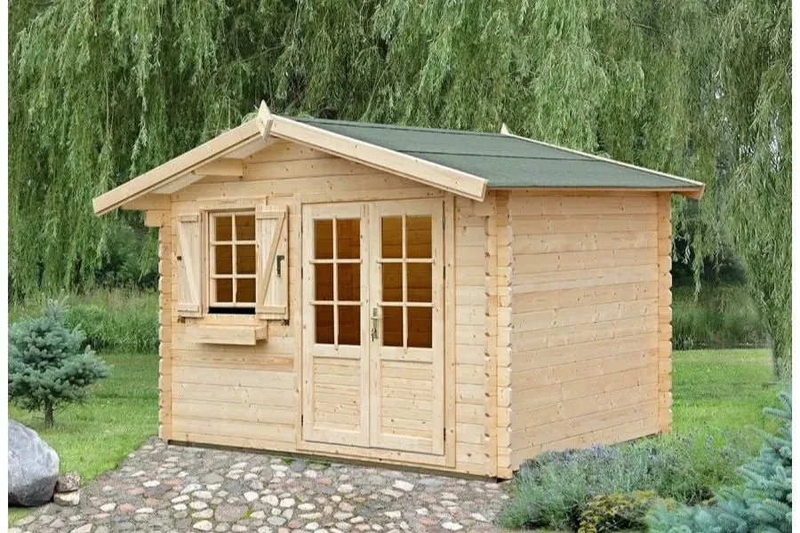 Gartenhäuser aus Holz für einfache Einrichtung und einfache Wartung