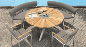 Durchatmen, entspannen, speisen: Finden Sie die richtigen Gartentische für Ihren Raum