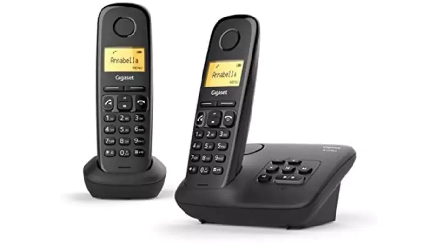 Gigaset A270 Duo, two cordless telephones with answering machines