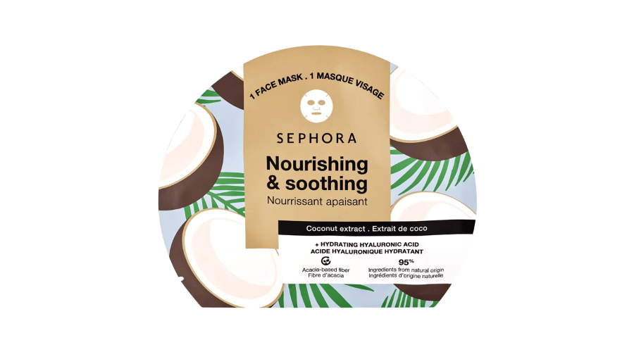 Tuchmaske – mit Fruchtextrakten und Hyaluronsäure