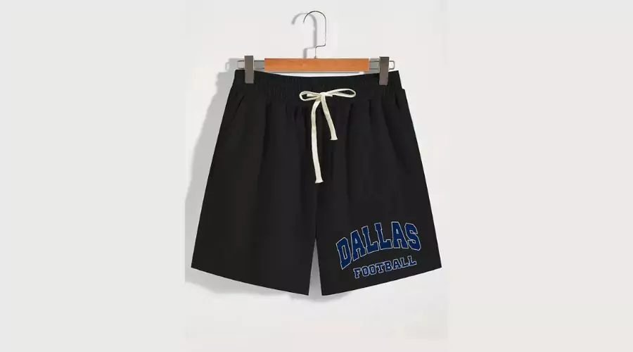 1 Stück Dallas Football Freizeitshorts Shorts für Männer