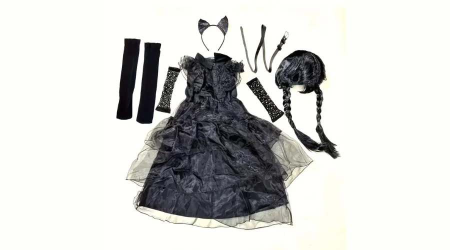 6-teiliges königliches Prinzessinnen-Kleiderset für Mädchen