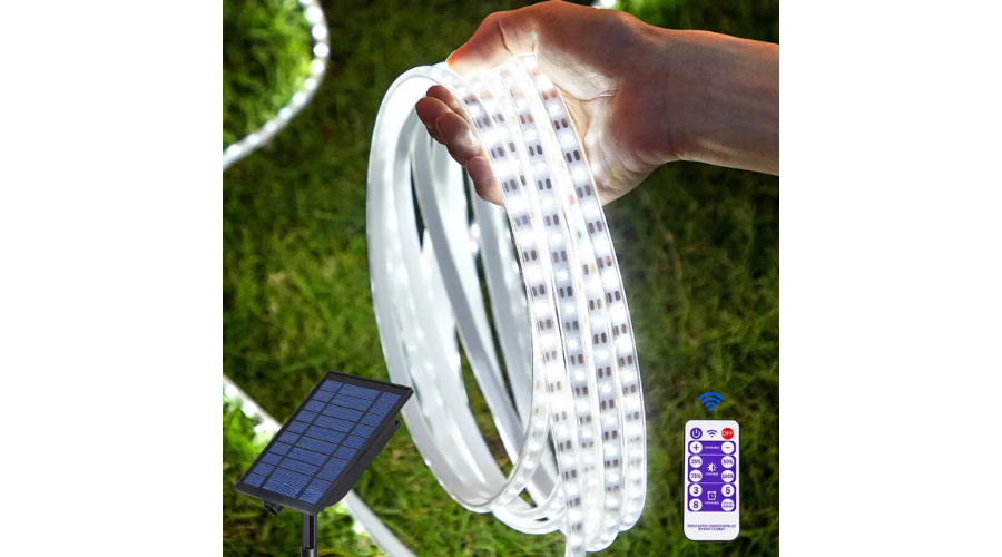 600 LED-Streifenleuchten für den Außenbereich für Dekorationen