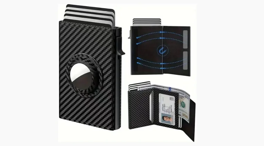 Smart Wallet mit einer Kapazität von 9–14 Karten