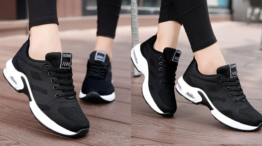 Weiche und bequeme atmungsaktive Freizeit-Sportschuhe für Damen