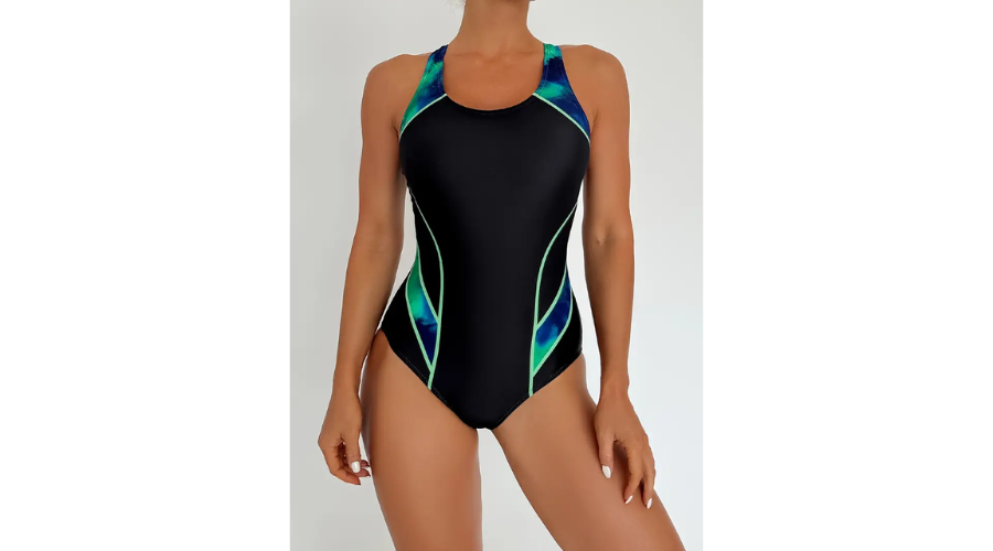 Wettkampf-Einteiler-Badeanzug für Damen
